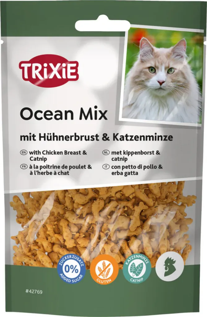 Ocean Mix mit Hühnerbrust & Katzenminze